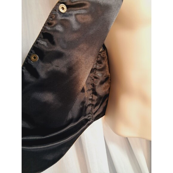 Scully Suede Leather Vest Mens Medium Snap Button Western Cowboy Rodeo - Picture 9 of 13